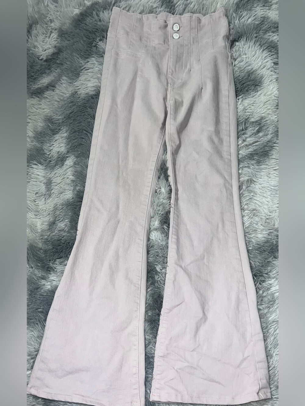 We The Free High-Rise Flared Women's Jeans in Light Pink 25
